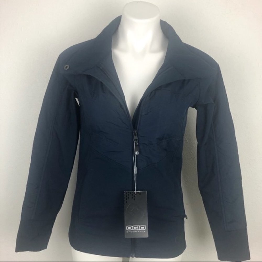 OGIO Endurance Brink Soft Shell Navy Blue Jacket Size XS - Picture 2 of 8